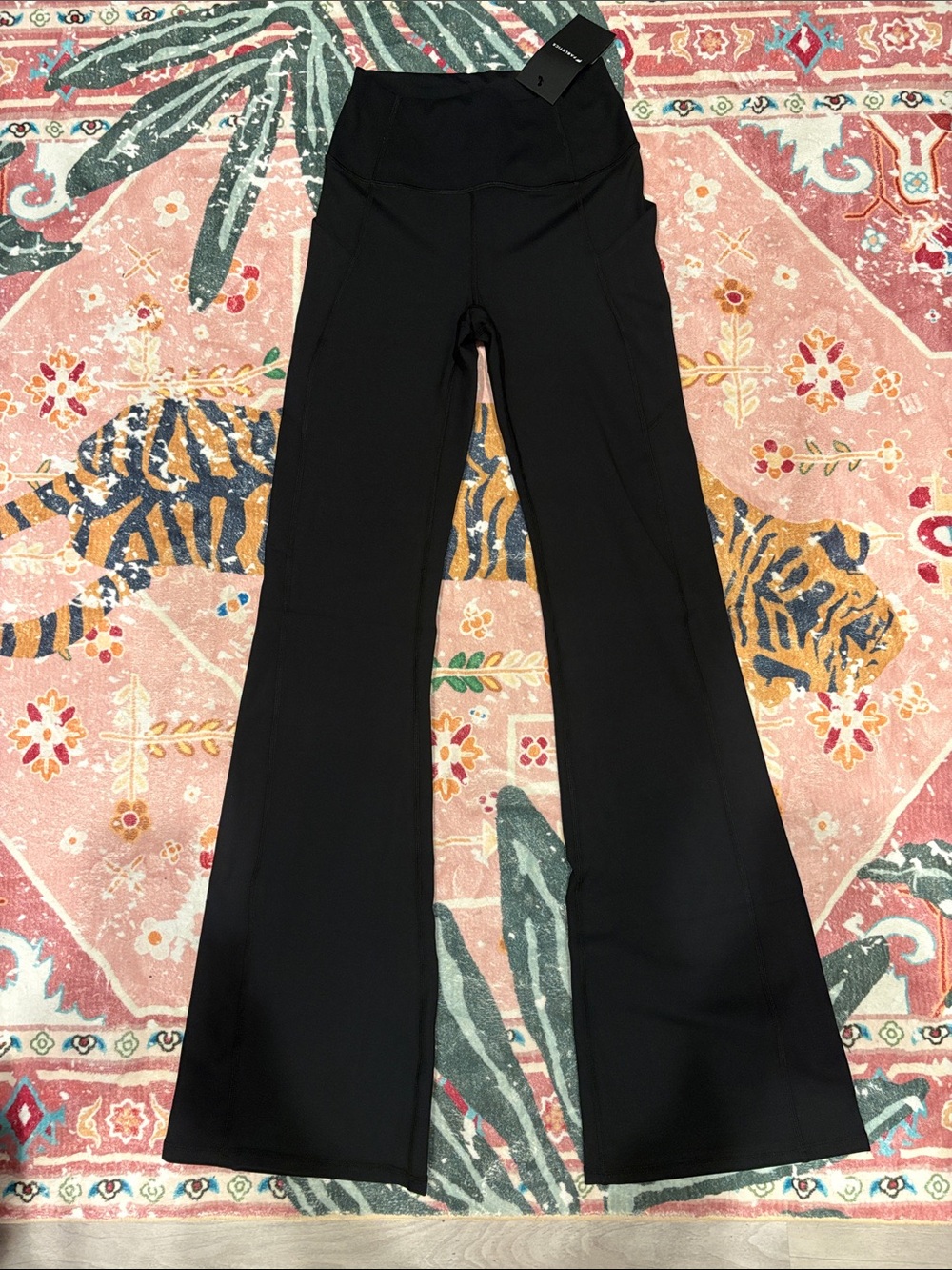 Fabletics Black High-Rise Flare Leg Pants